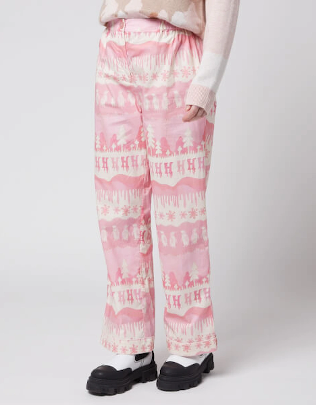 Women's Nomi Pants - Pink Landscape - - Home - Women's Nomi Pants - Pink Landscape, 3 of 2