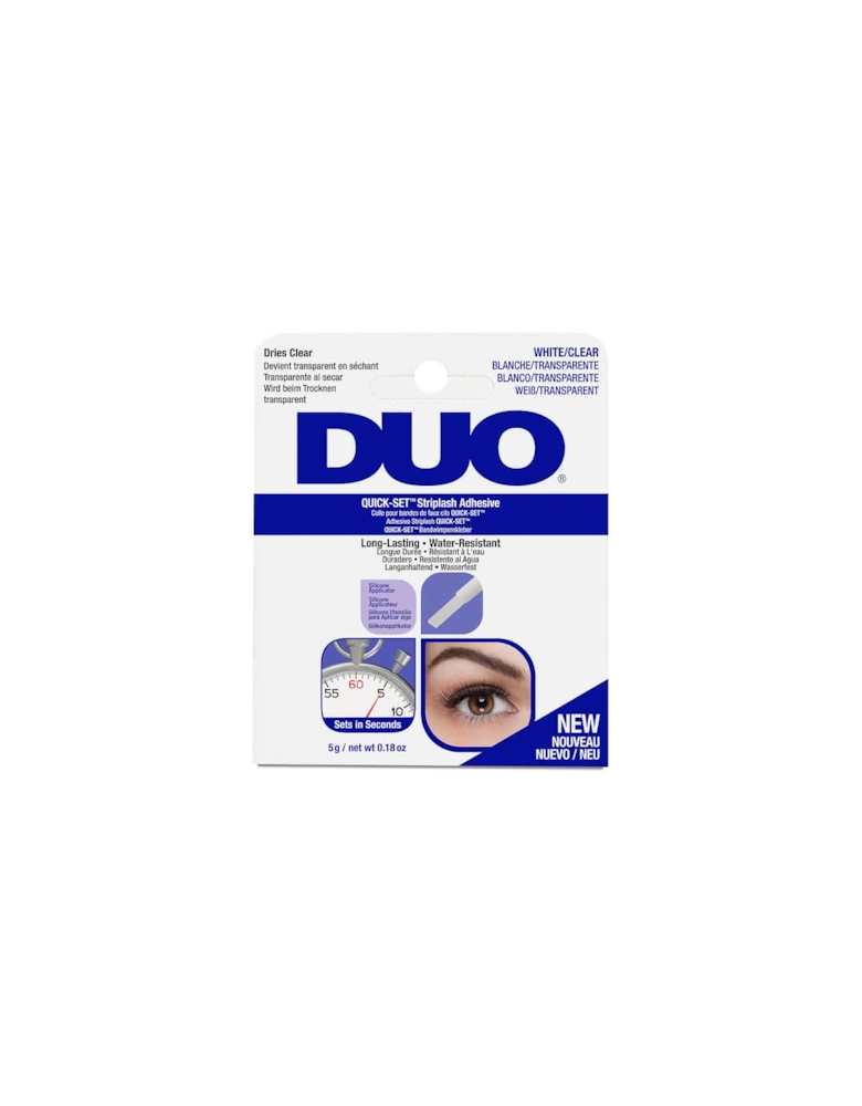 Quick Set Striplash Adhesive - Clear 5g - DUO