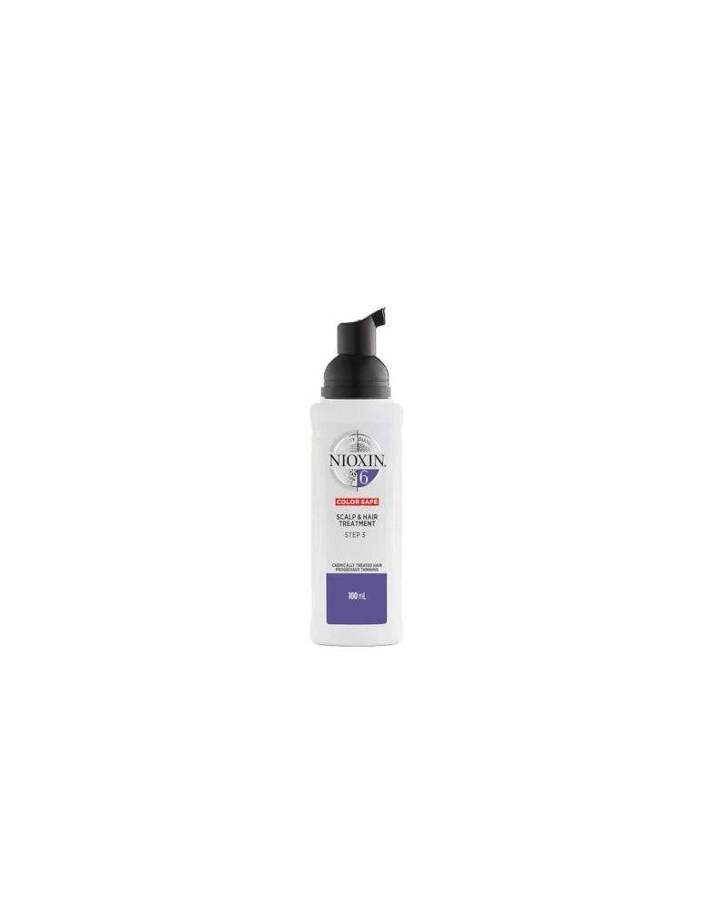 3-Part System 6 Scalp and Hair Treatment for Chemically Treated Hair with Progressed Thinning 100ml