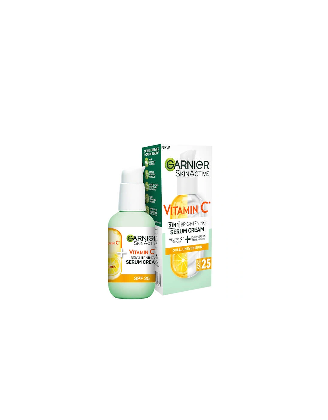Vitamin C Serum Cream with 20% Vitamin C and SPF25 50ml, 2 of 1