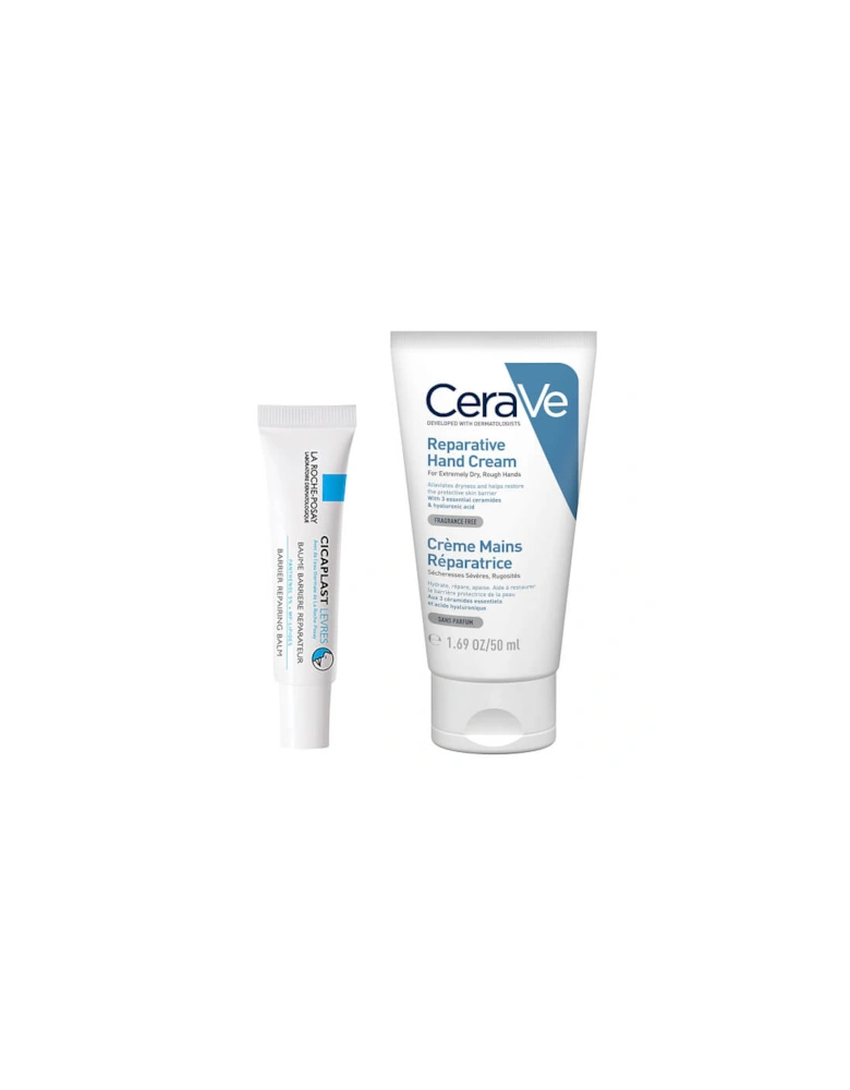Repair and Hydrate Hand and Lip Duo Expert Skin Routine Bundle - CeraVe