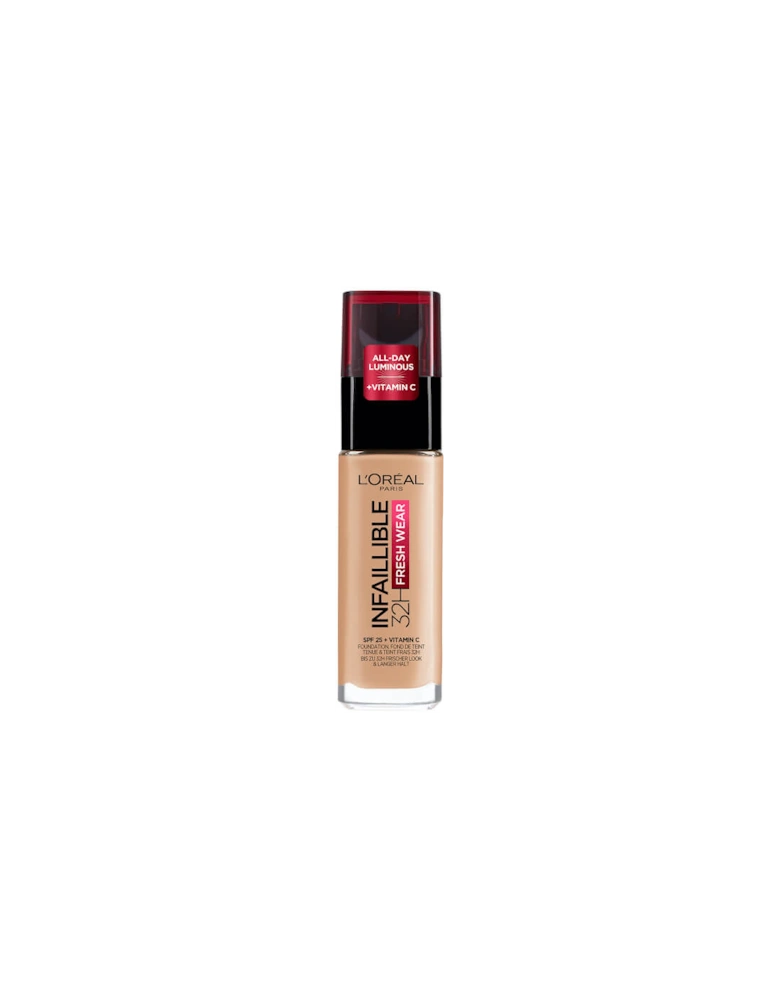 Paris Infallible 32hr Freshwear Liquid Foundation - 200 Golden Sand - Paris - Paris Infallible 24hr Freshwear Liquid Foundation (Various Shades) - jo_dbug - Paris Infallible 24hr Freshwear Liquid Foundation (Various Shades) - Tan