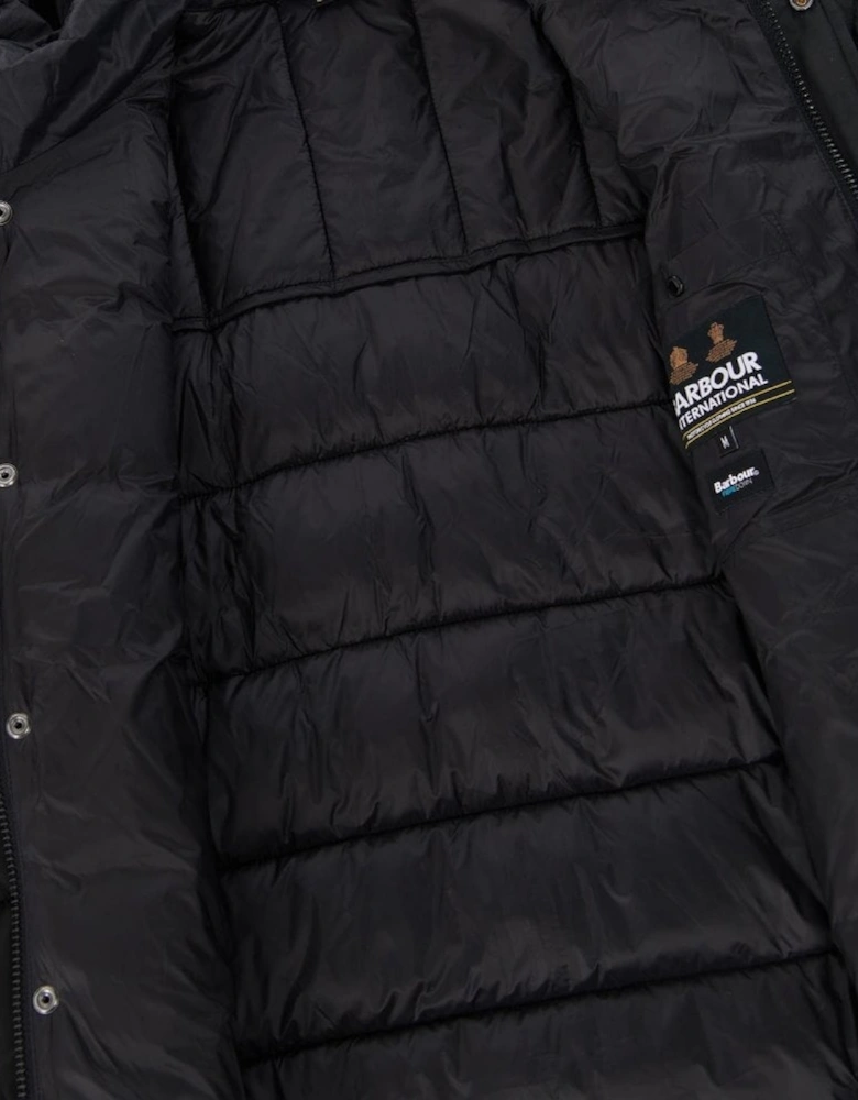 Peak Baffle Quilted Jacket.