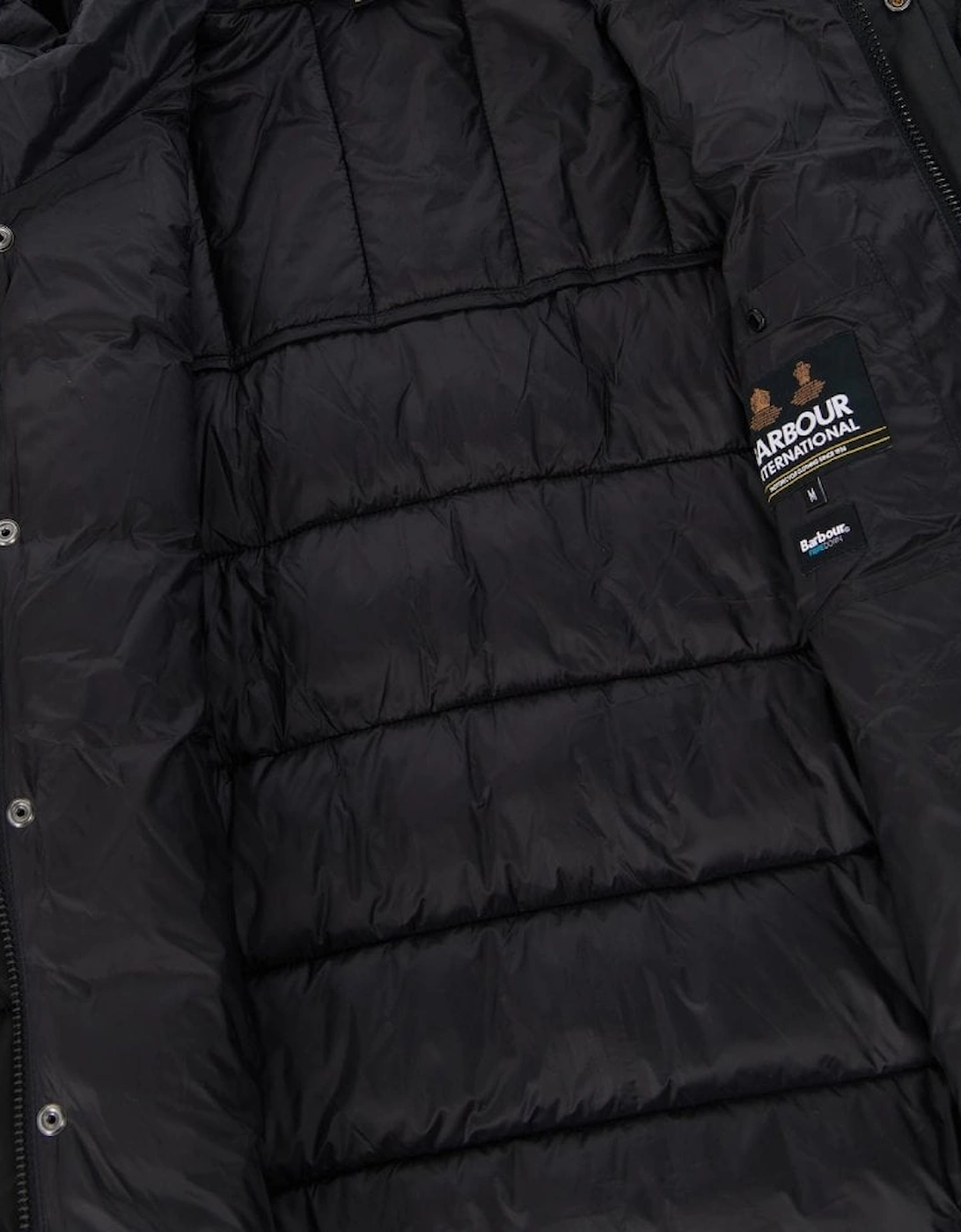 Peak Baffle Quilted Jacket.