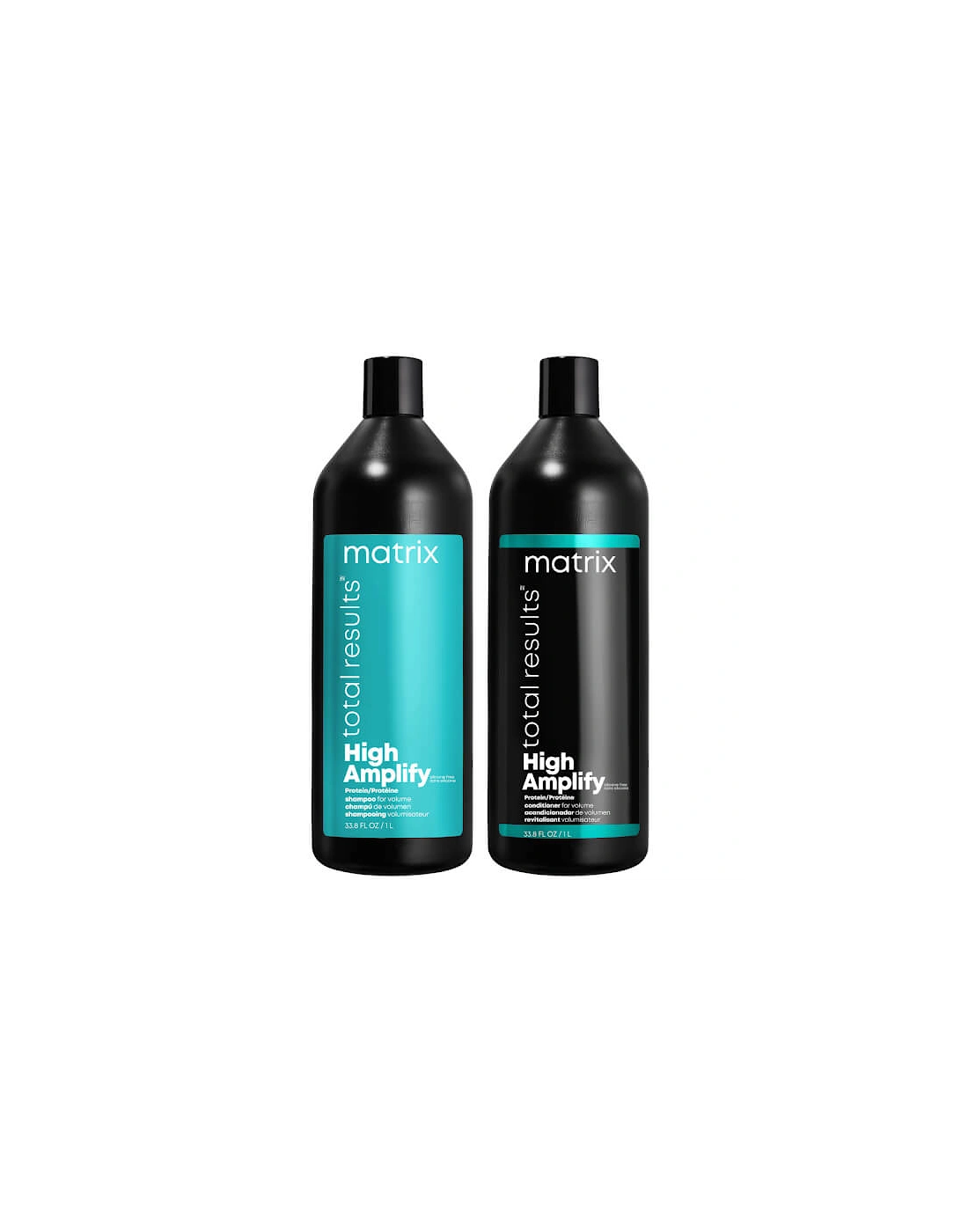 Total Results Volumising High Amplify Shampoo and Conditioner 1000ml Duo for Fine and Flat Hair, 2 of 1