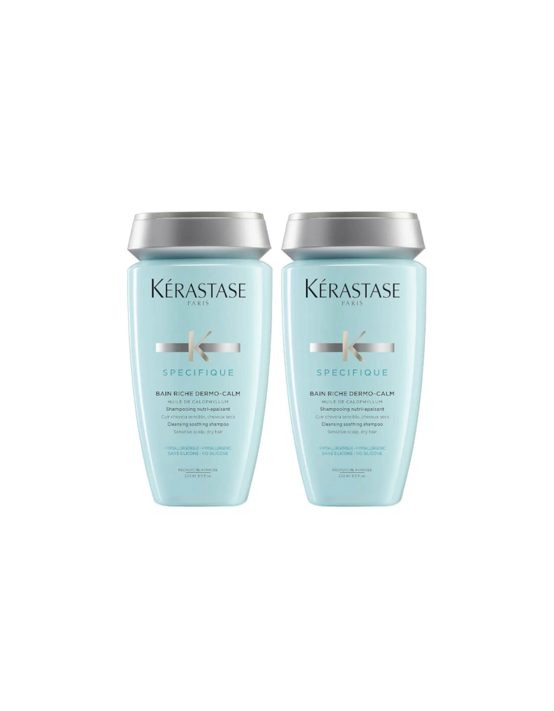 Kérastase Specifique Dermo-Calm Bain Riche Shampoo 250ml Duo - Kerastase