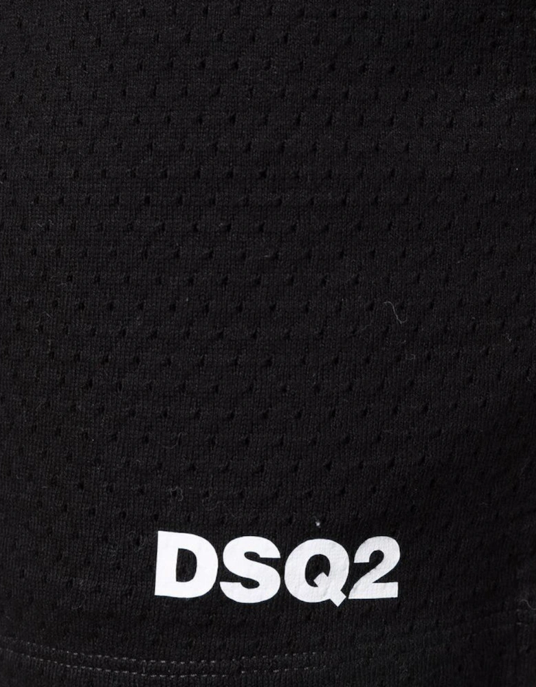 Mens Dsq2 Logo Shorts Black