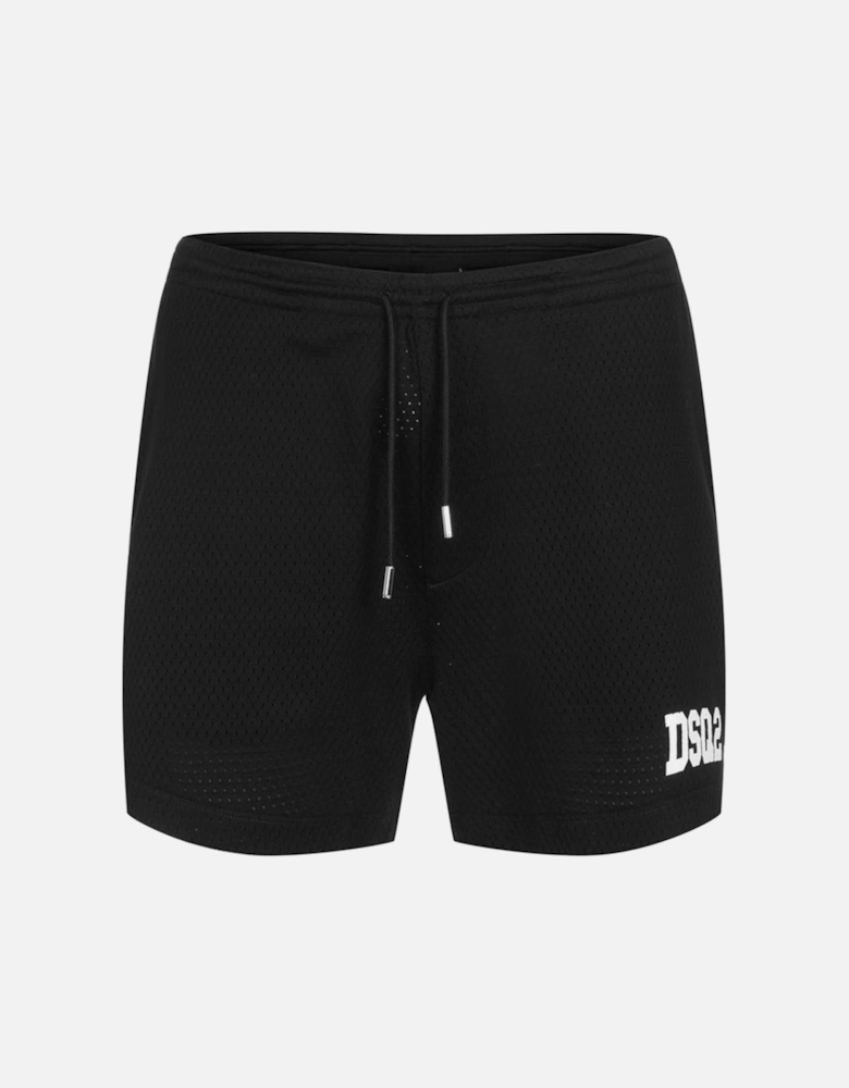 Mens Dsq2 Logo Shorts Black