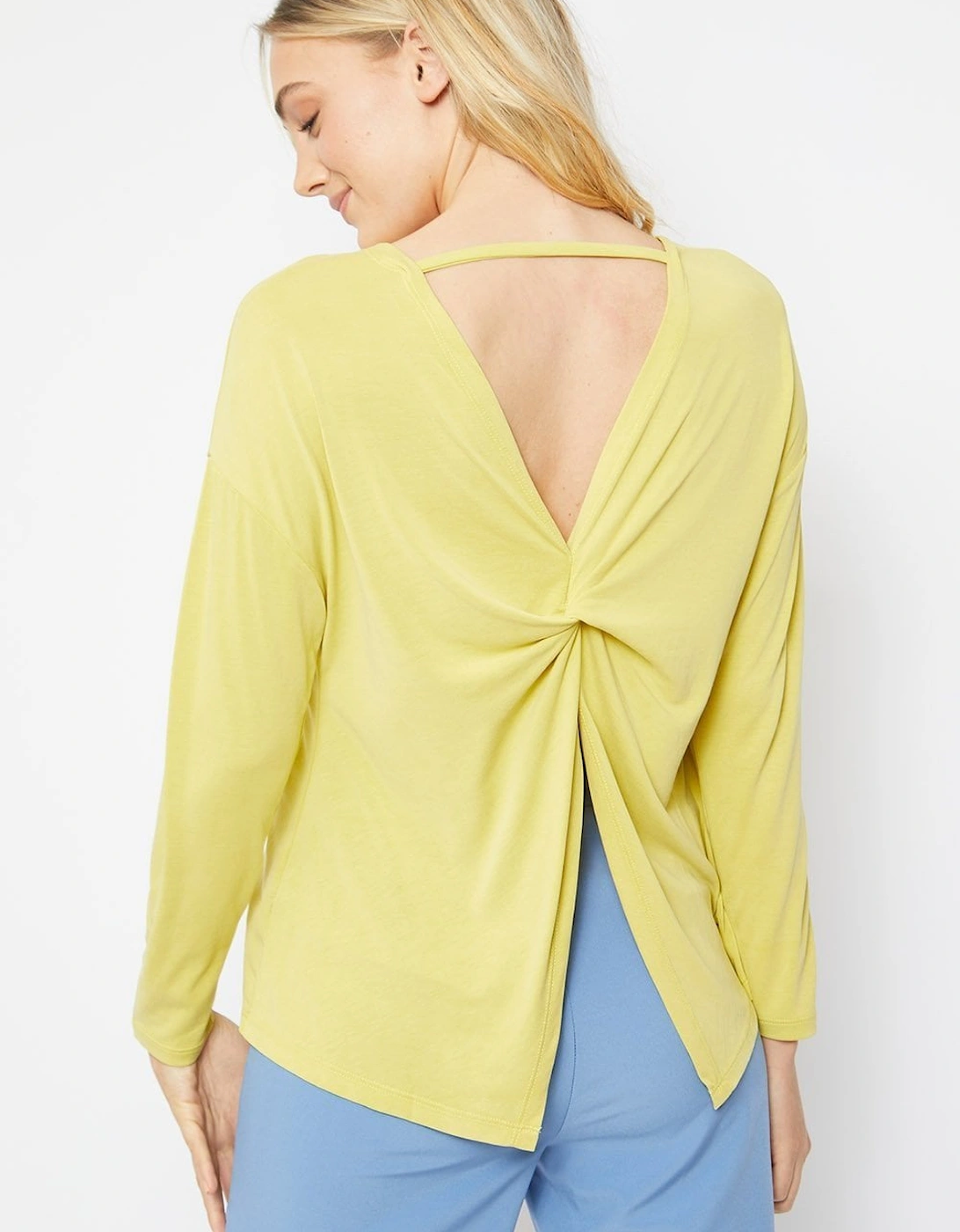 Yellow Reversible Yoga - Dinner Top