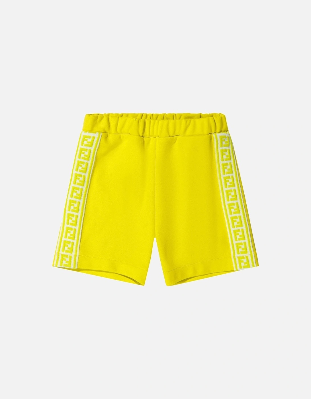 Baby Boys Ff Logo Shorts Yellow, 2 of 1