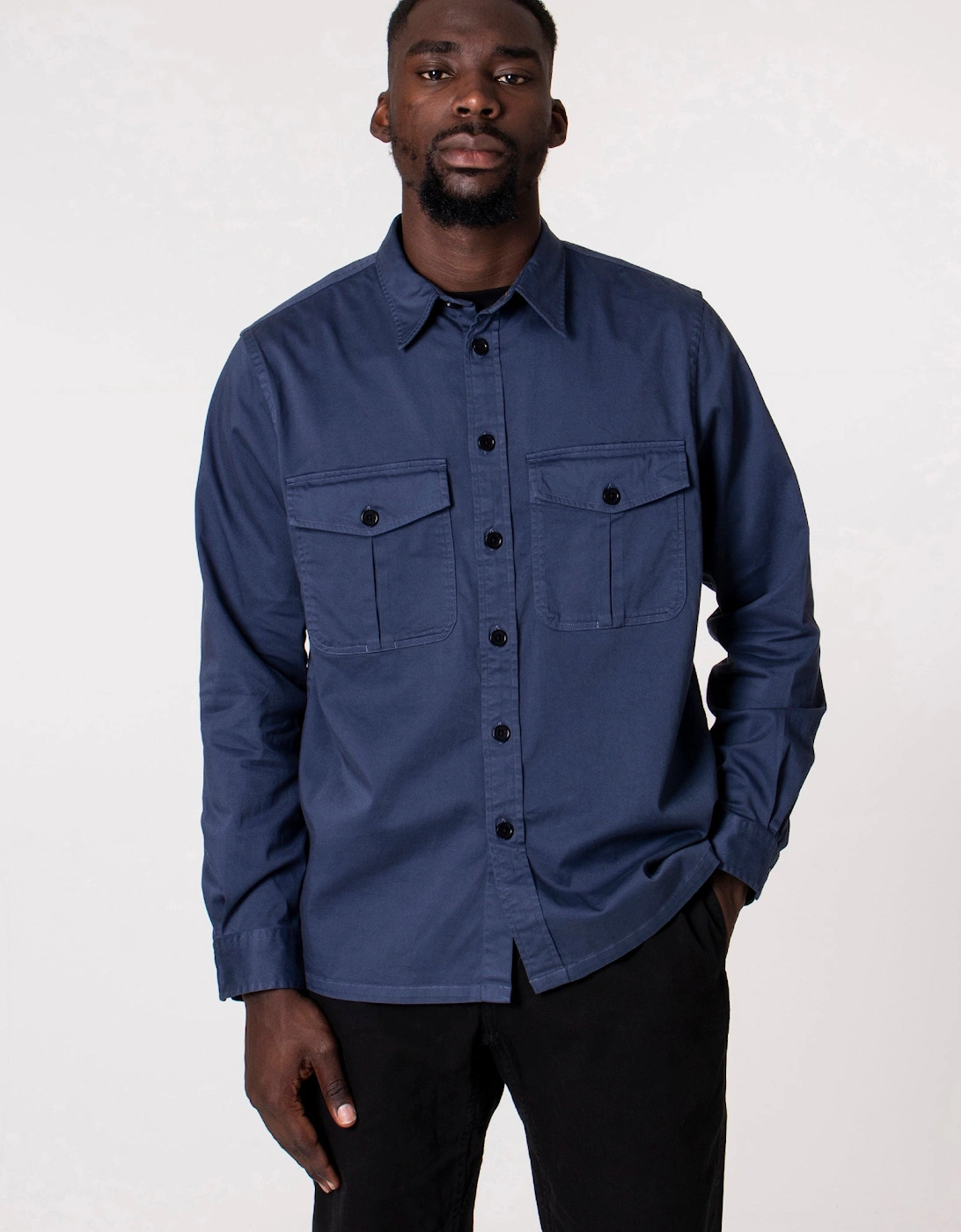 Relaxed Fit Chest Pocket Shirt, 6 of 5