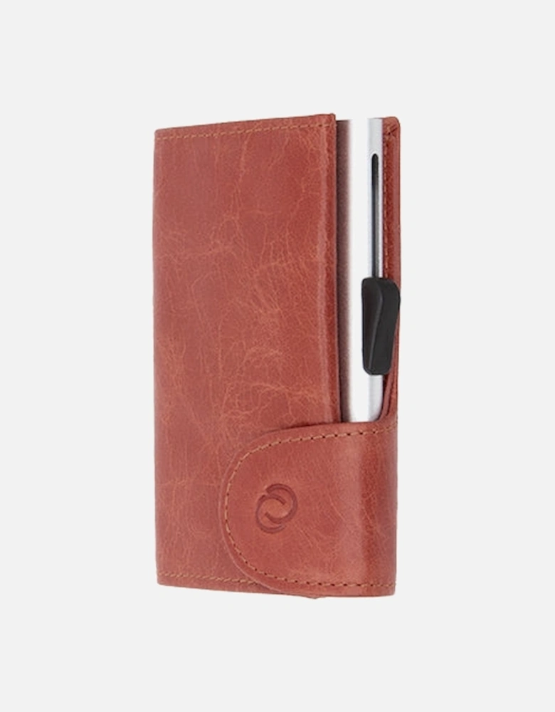Leather Wallet/Cardholder Cognac
