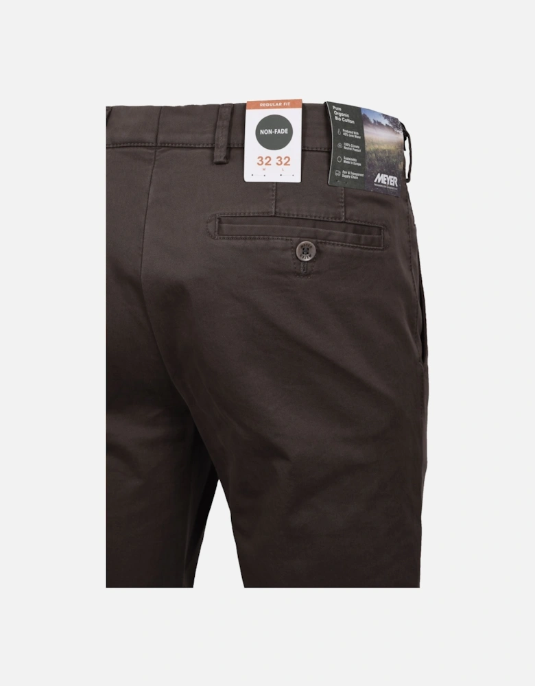 Roma Cotton Trouser Brown