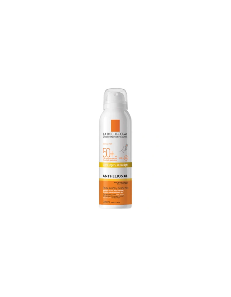 La Roche-Posay Anthelios Ultra-Light SPF50+ Sun Protection Spray 200ml - La Roche-Posay