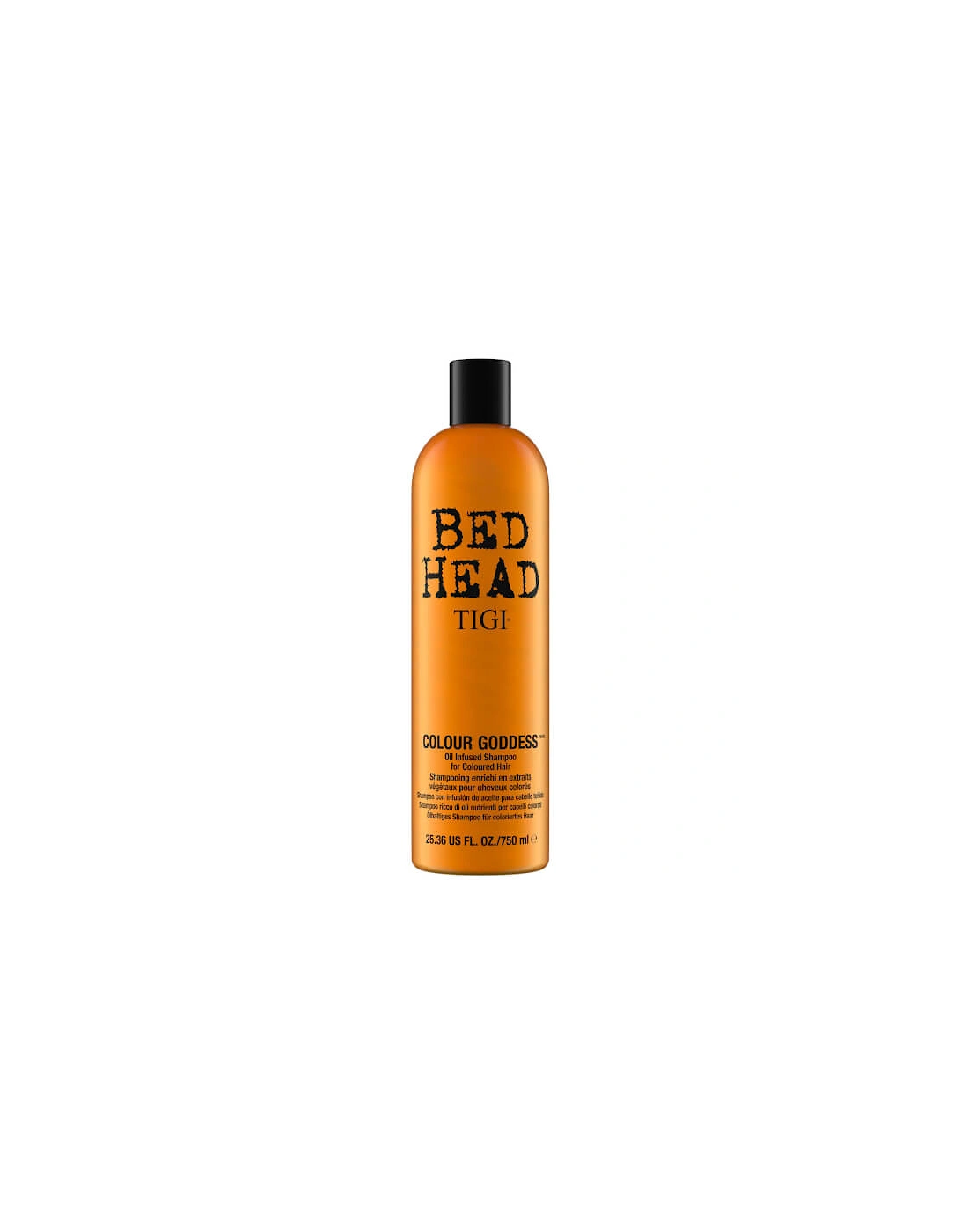 Bed Head Colour Goddess Oil Infused Shampoo for Coloured Hair 750ml - TIGI, 2 of 1