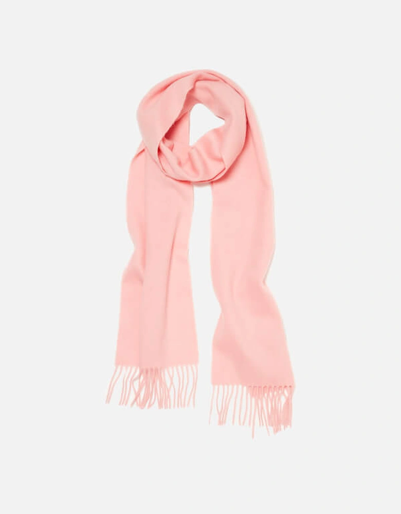 Women's Lambswool Woven Scarf - Blush Pink