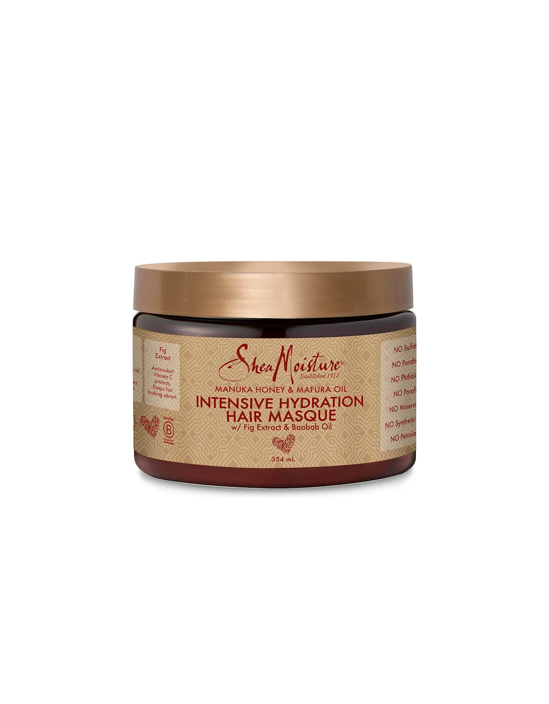 Manuka Honey & Mafura Oil Intensive Hydration Hair Masque 354ml - SheaMoisture, 2 of 1
