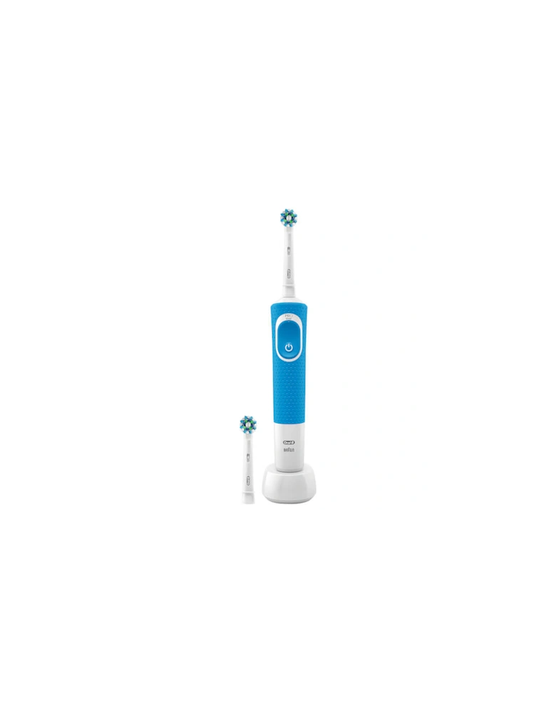 Vitality Plus CrossAction Power Handle Electric Toothbrush - Blue