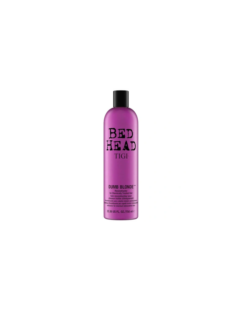 Bed Head Dumb Blonde Reconstructor for Blonde Coloured and Chemically Treated Hair 750ml - TIGI