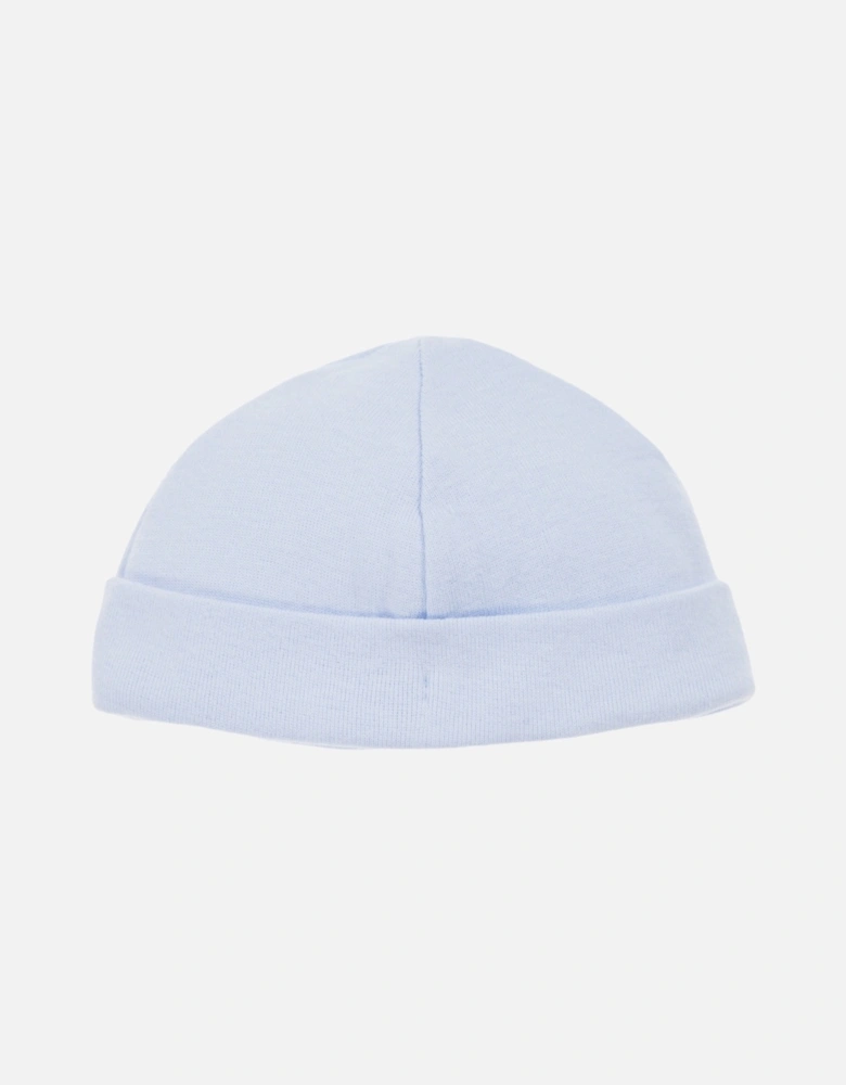 Blue Hat and Mits Set