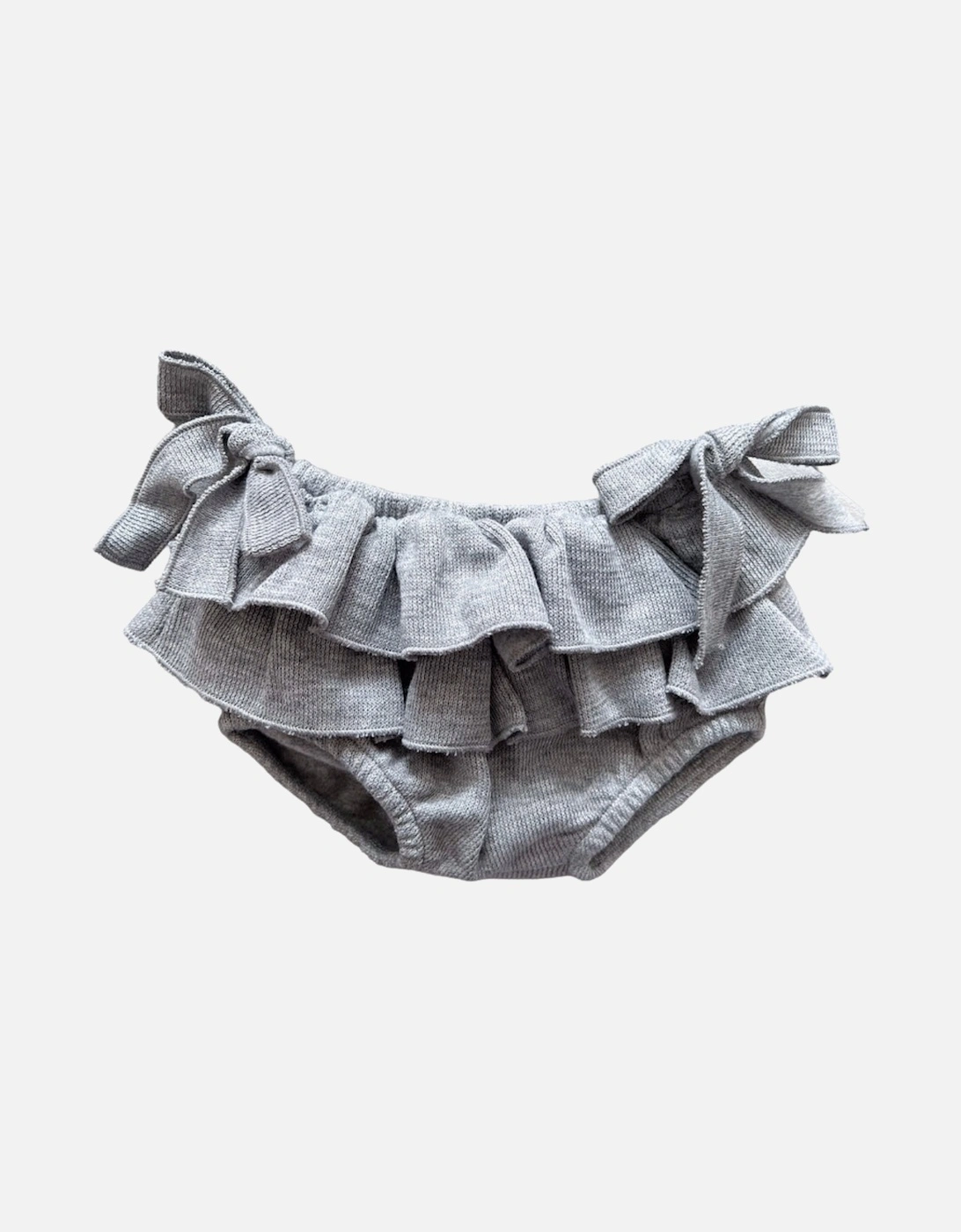Grey Frill Knit Knickers, 4 of 3