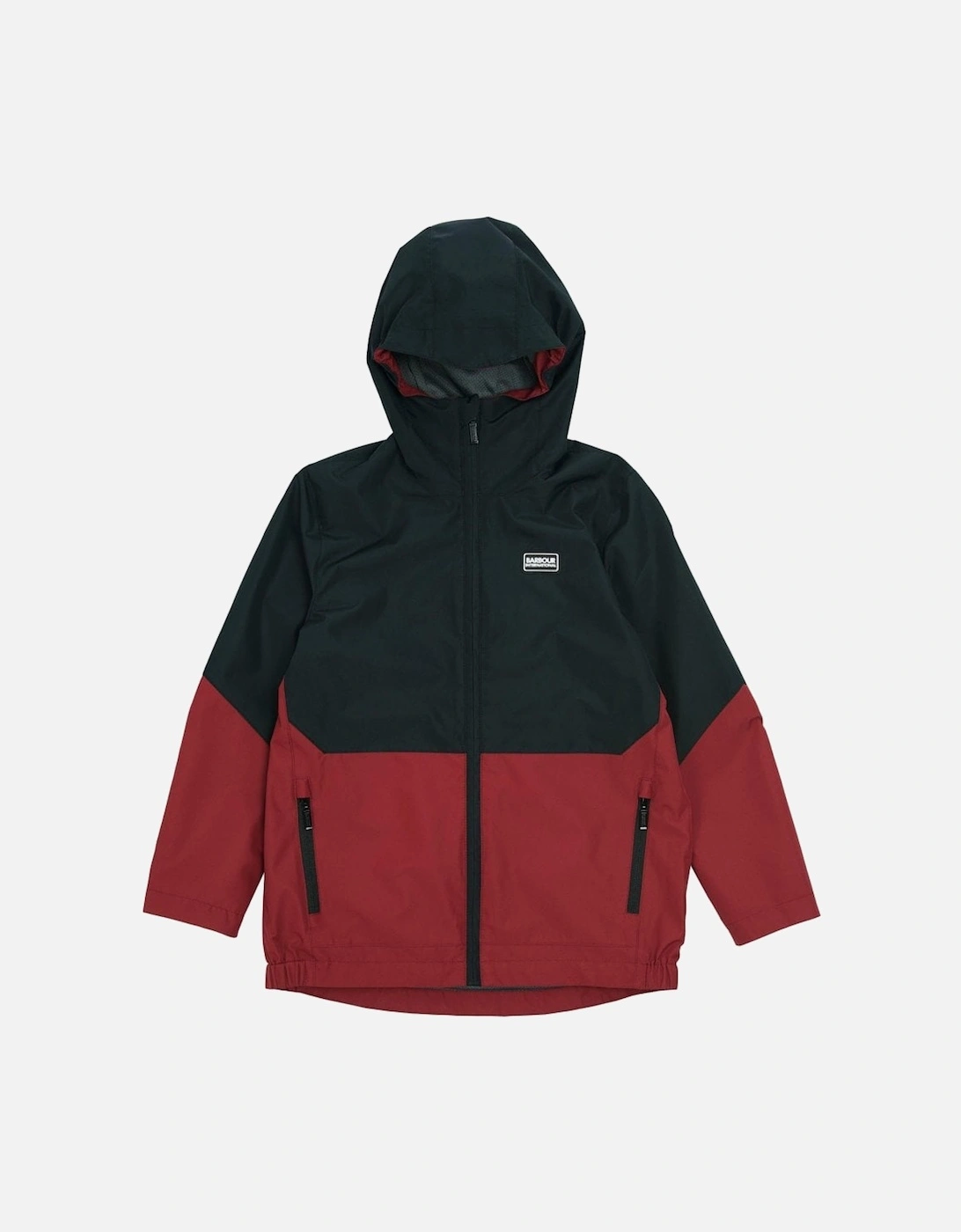 International Boy's Black & Red Paxton Showerproof Jacket, 5 of 4