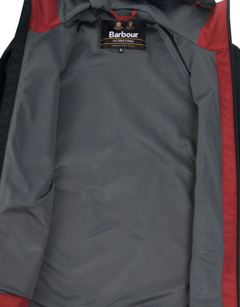 International Boy's Black & Red Paxton Showerproof Jacket