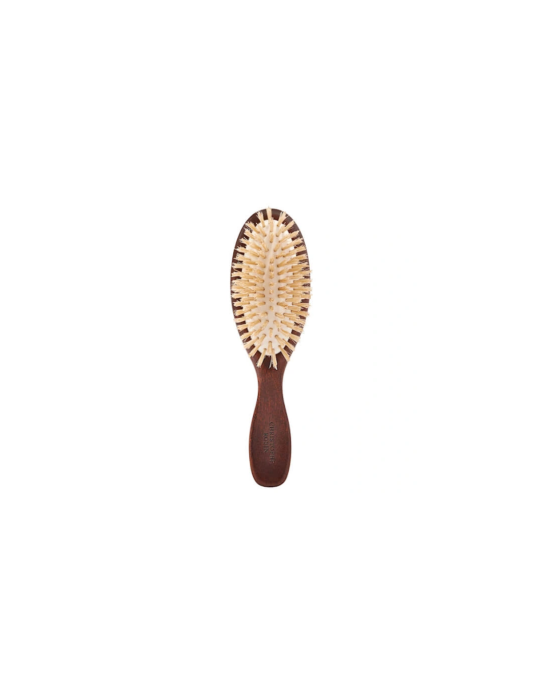 New Travel Hairbrush with Natural Boar-Bristle and Wood, 2 of 1