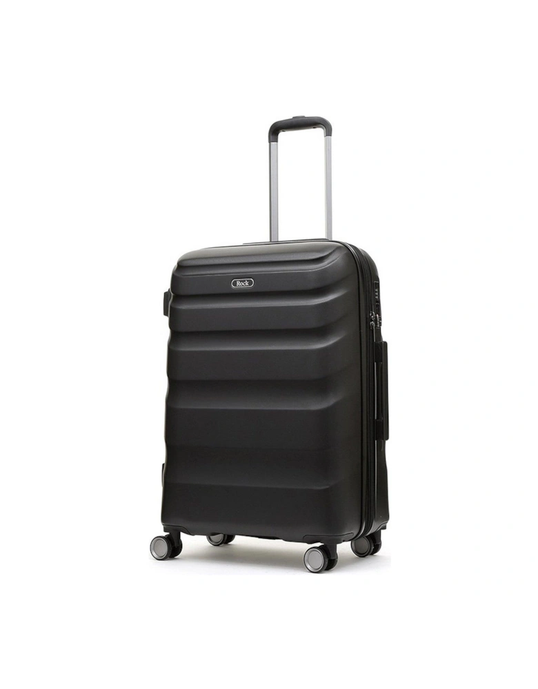 Bali 8 Wheel Hardshell Medium Suitcase - Black