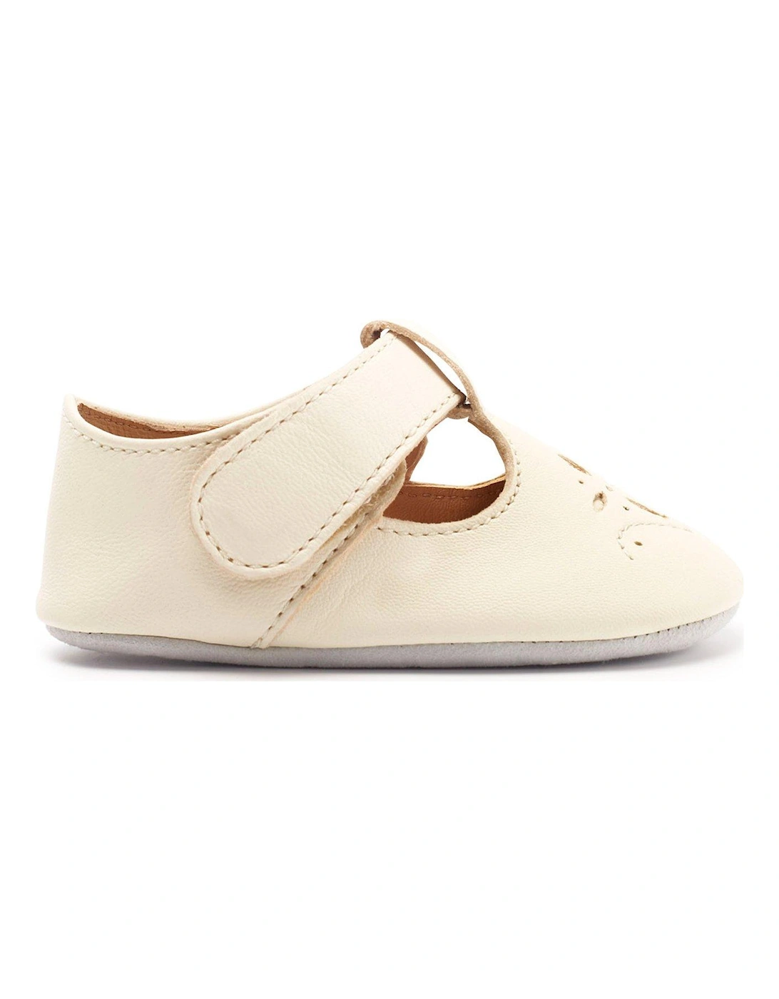 Rhyme Soft Leather T Bar First Baby Shoes, 2 of 1