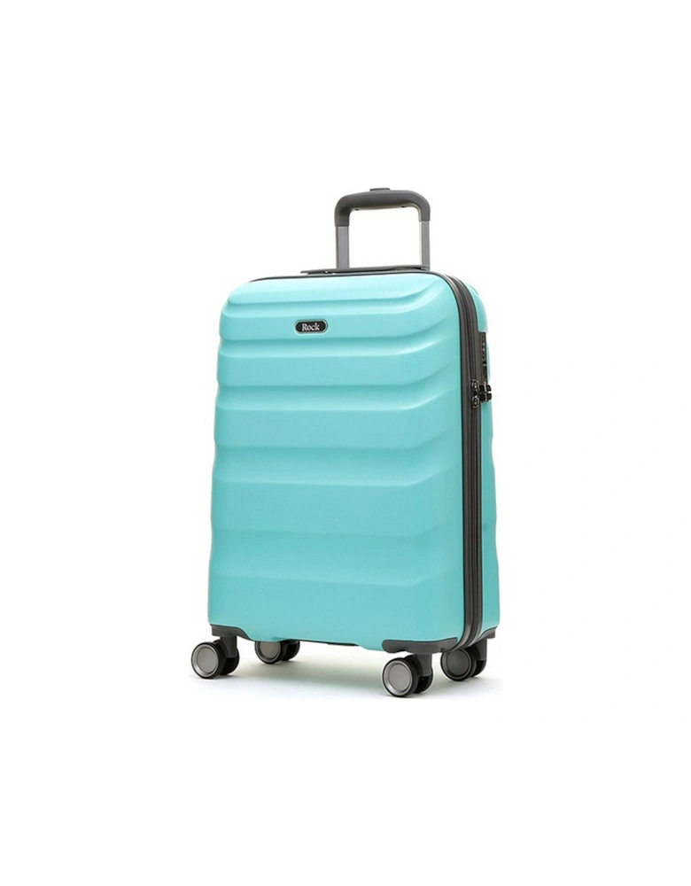 Bali 8 Wheel Hardshell Cabin Suitcase - Turquoise