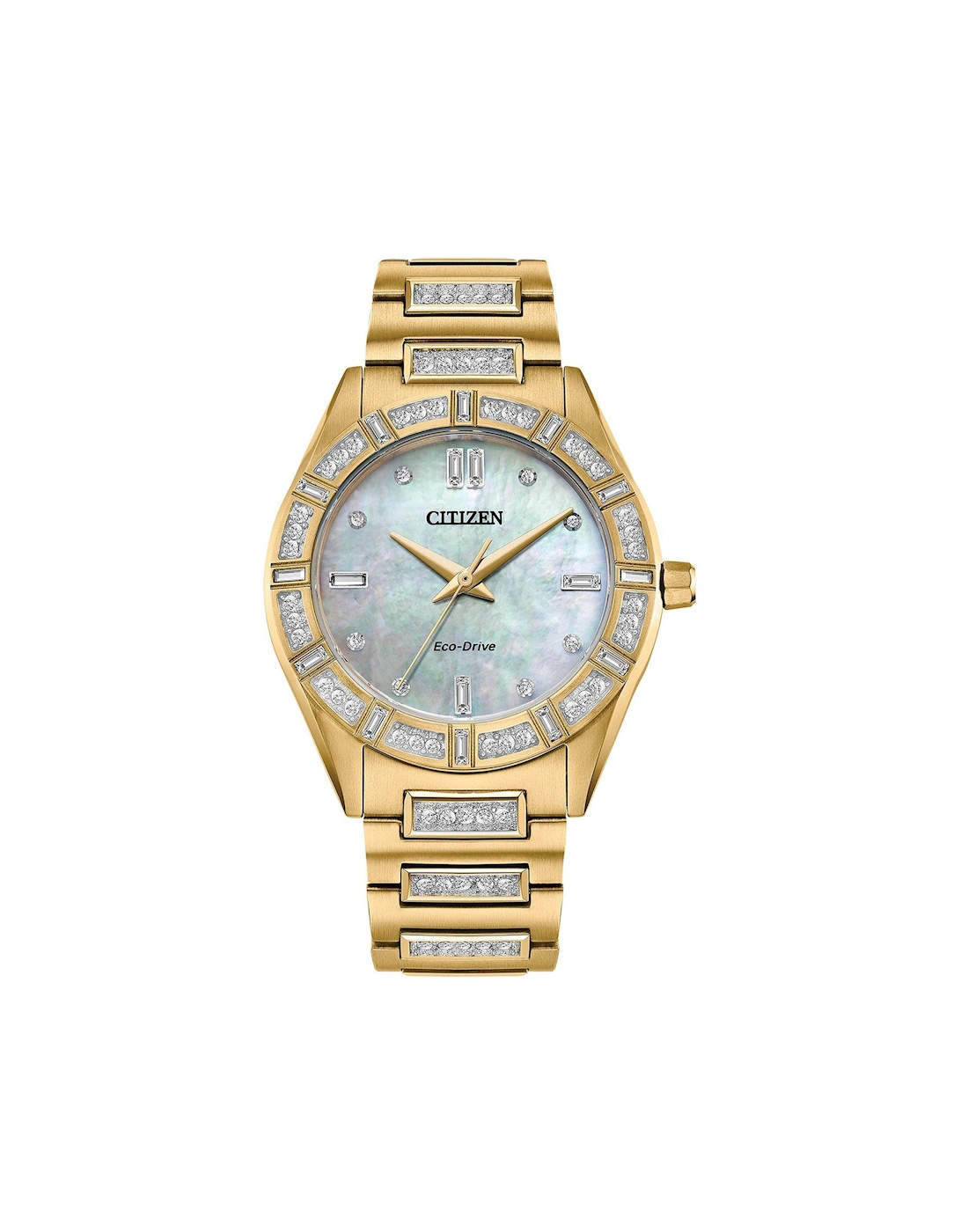 Ladies Eco-Drive Crystals Watch, 2 of 1