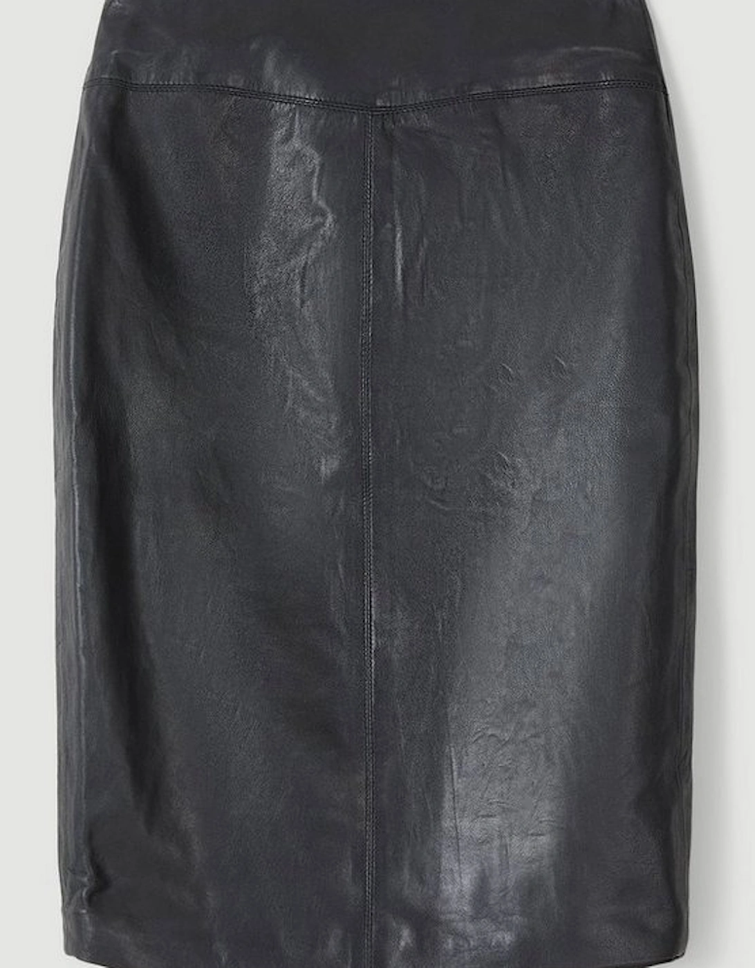 Leather Signature Pencil Skirt