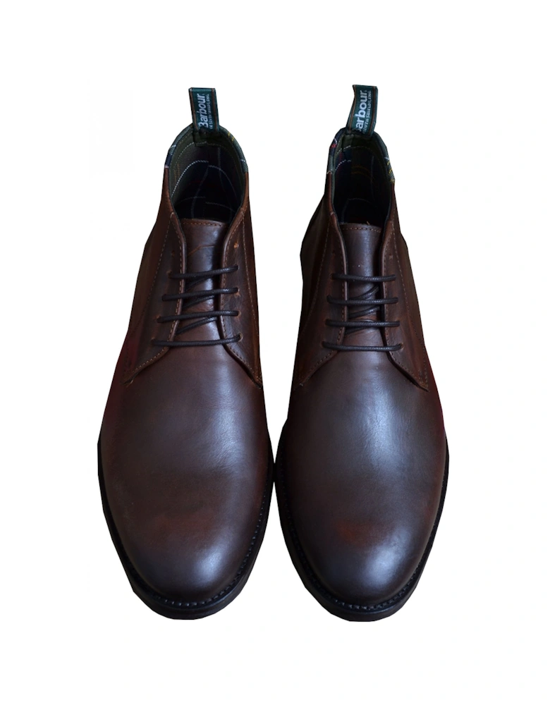 Barbour Men's Walnut Irchester Leather Chukka Boot
