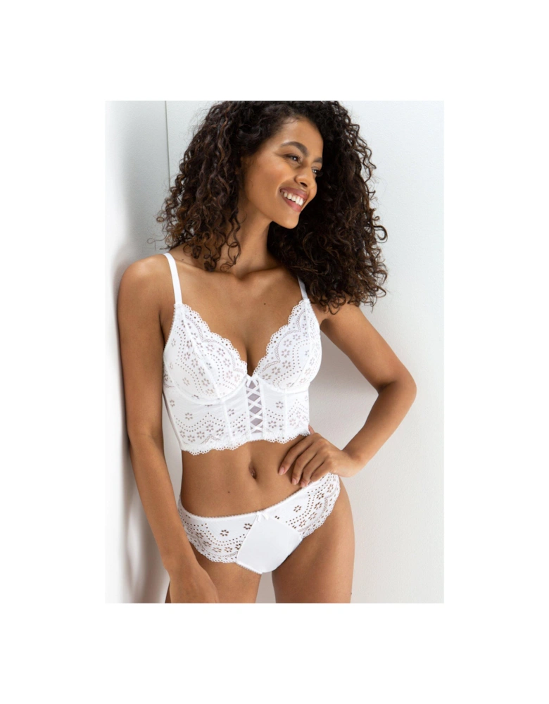 Pour Moi Swoon Underwired Bustier - White