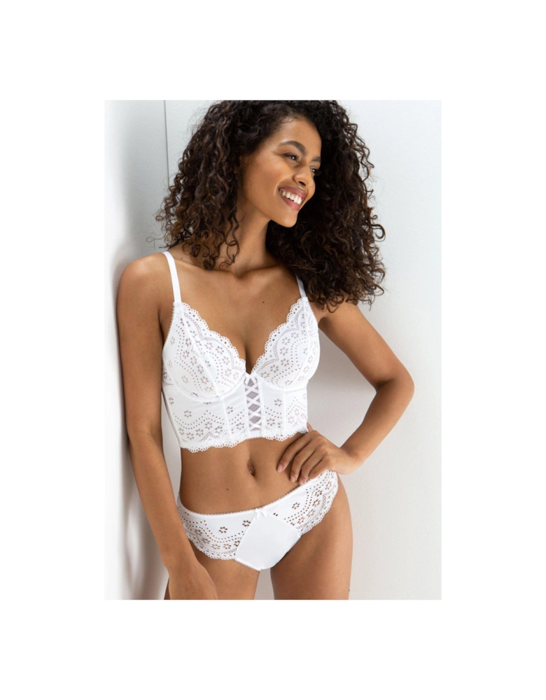 Swoon Underwired Bustier - White