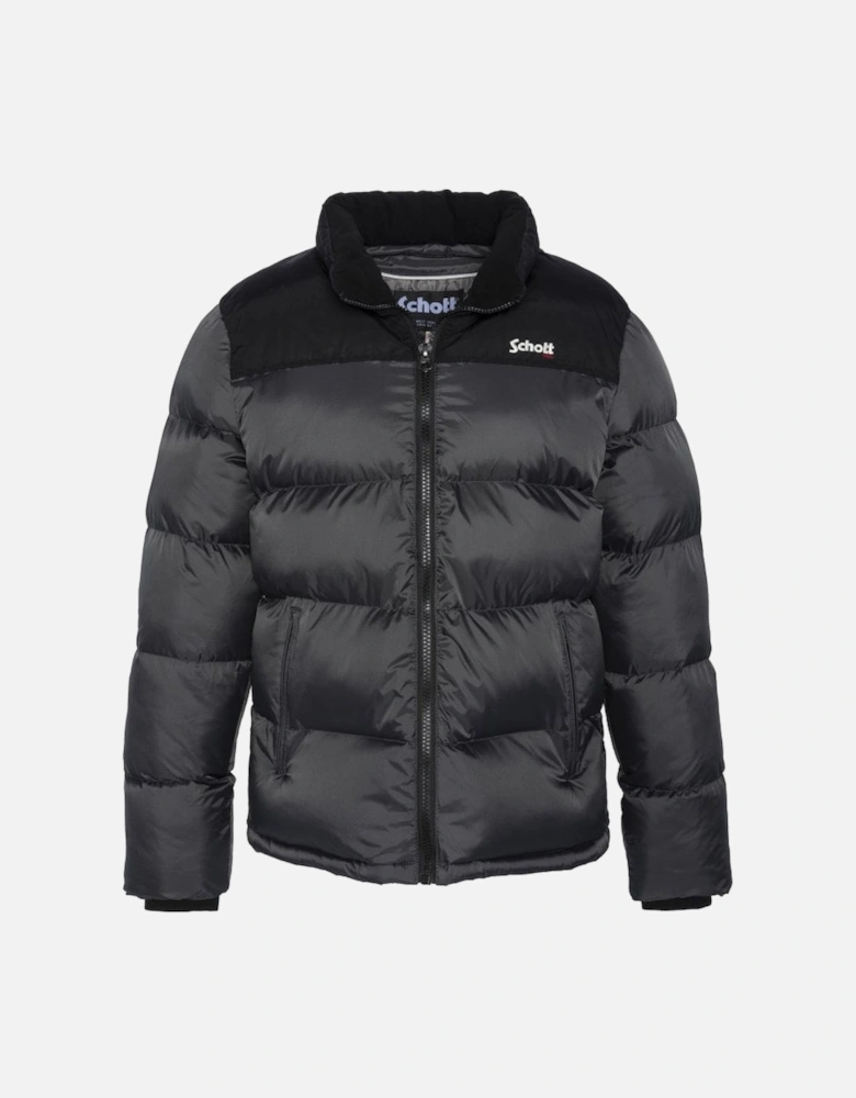 Quilted Puffer Jacket Anthracite