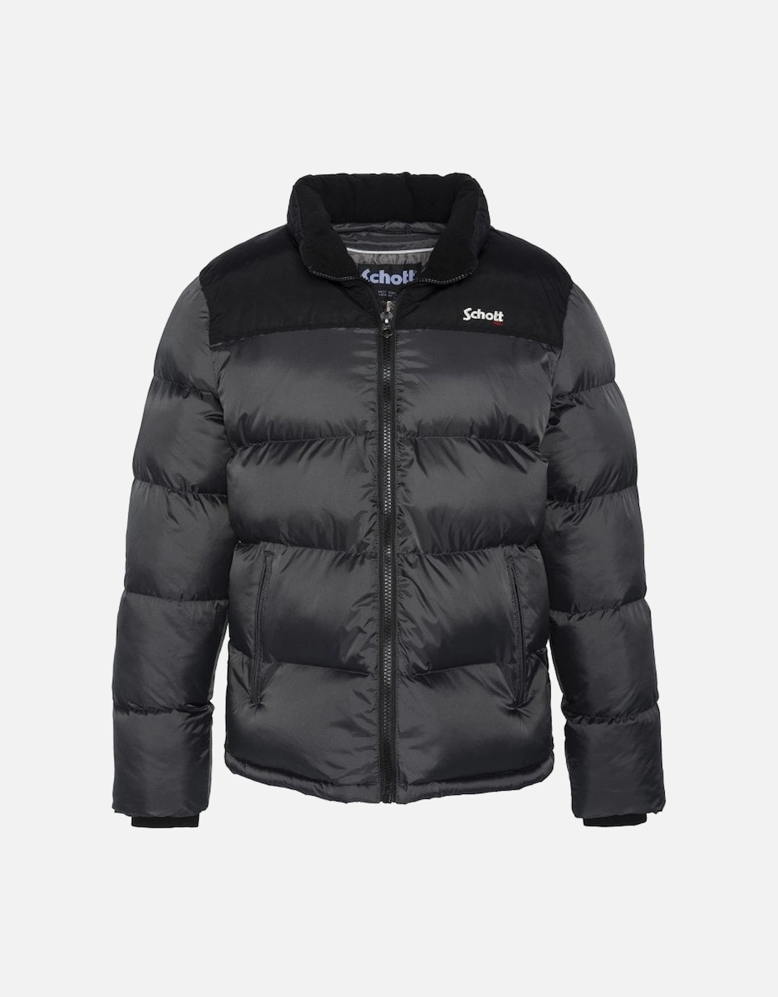 Quilted Puffer Jacket Anthracite, 4 of 3