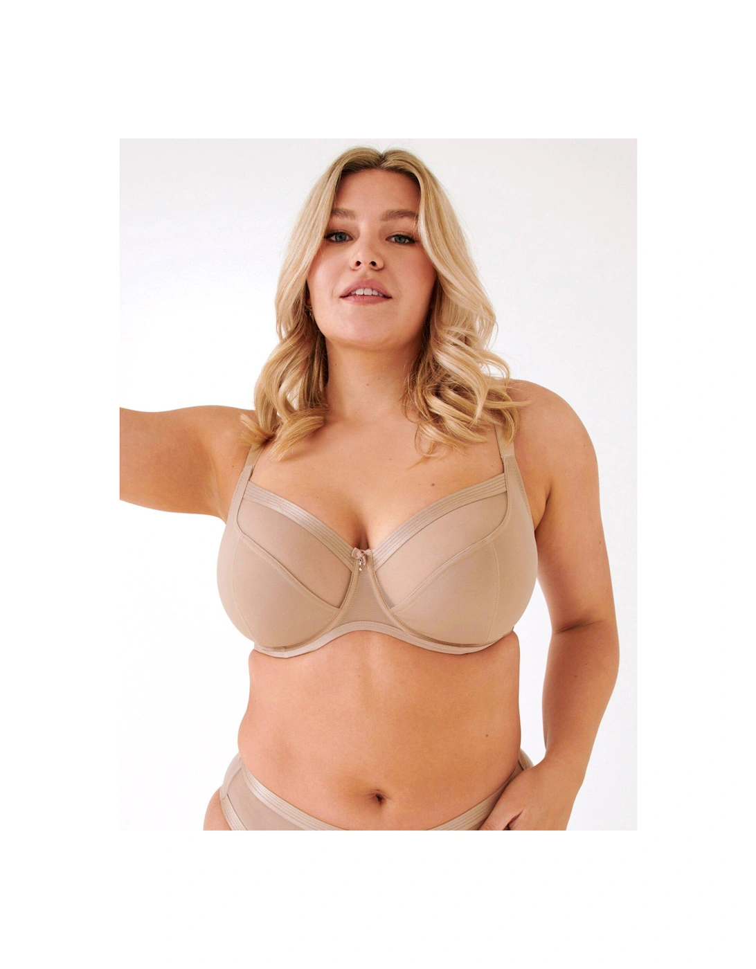 Viva Luxe Underwired Bra - Natural, 2 of 1