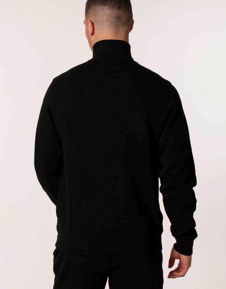 Quarter Zip Croc Logo Sweatshirt