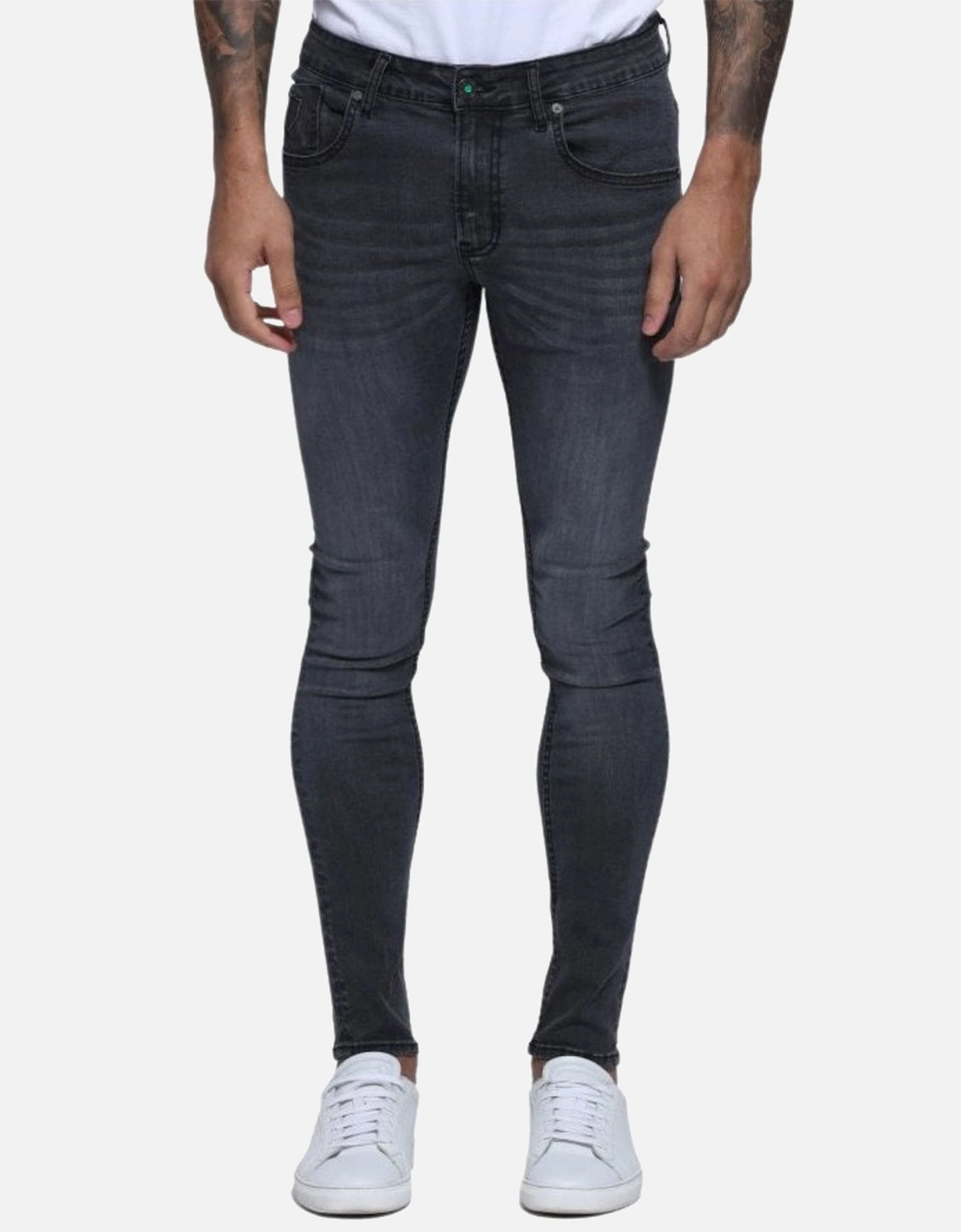 Moriarty Slim Fit Dark Grey Jeans, 3 of 2