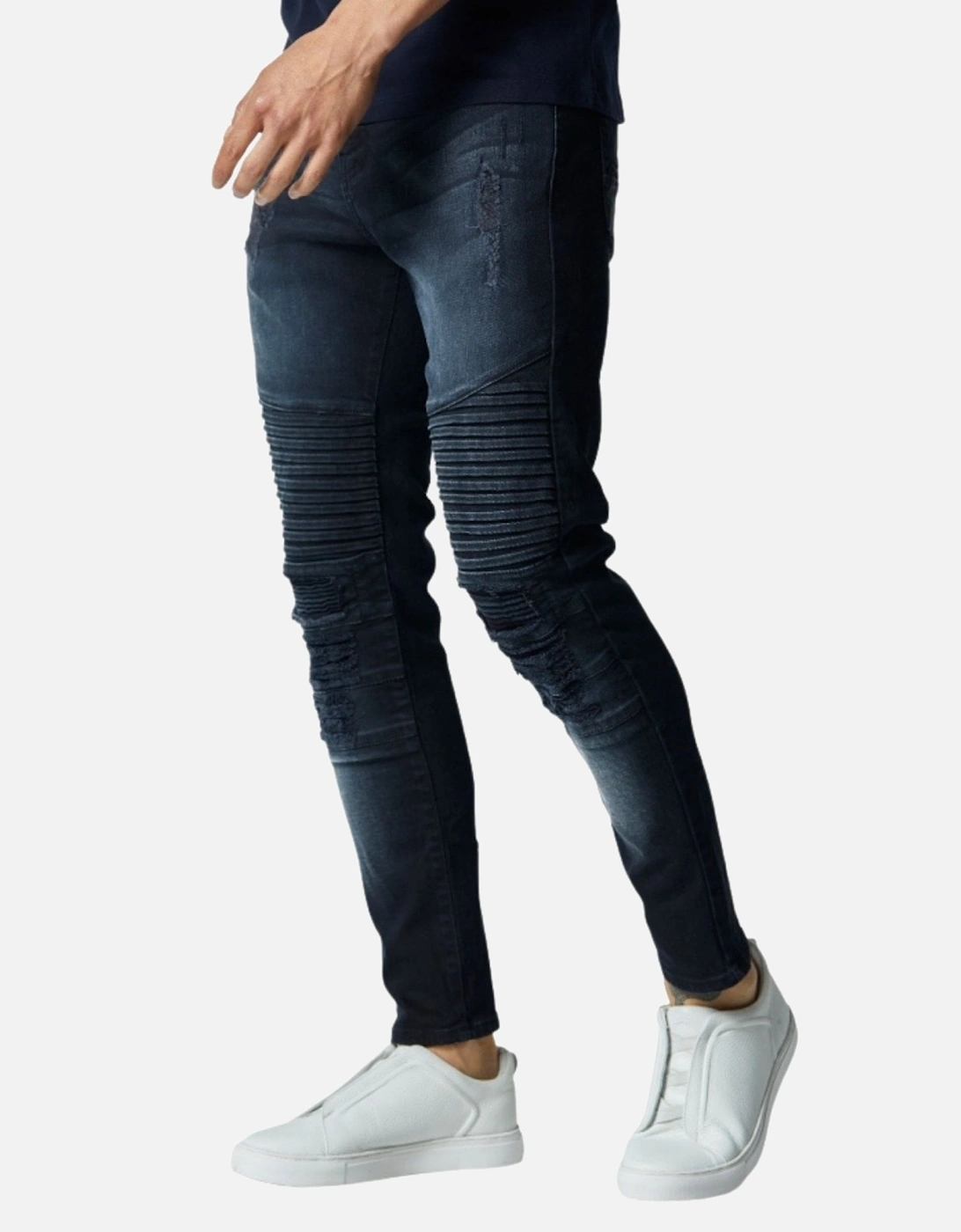 Moriarty Slim Fit Dark Blue Jeans, 4 of 3
