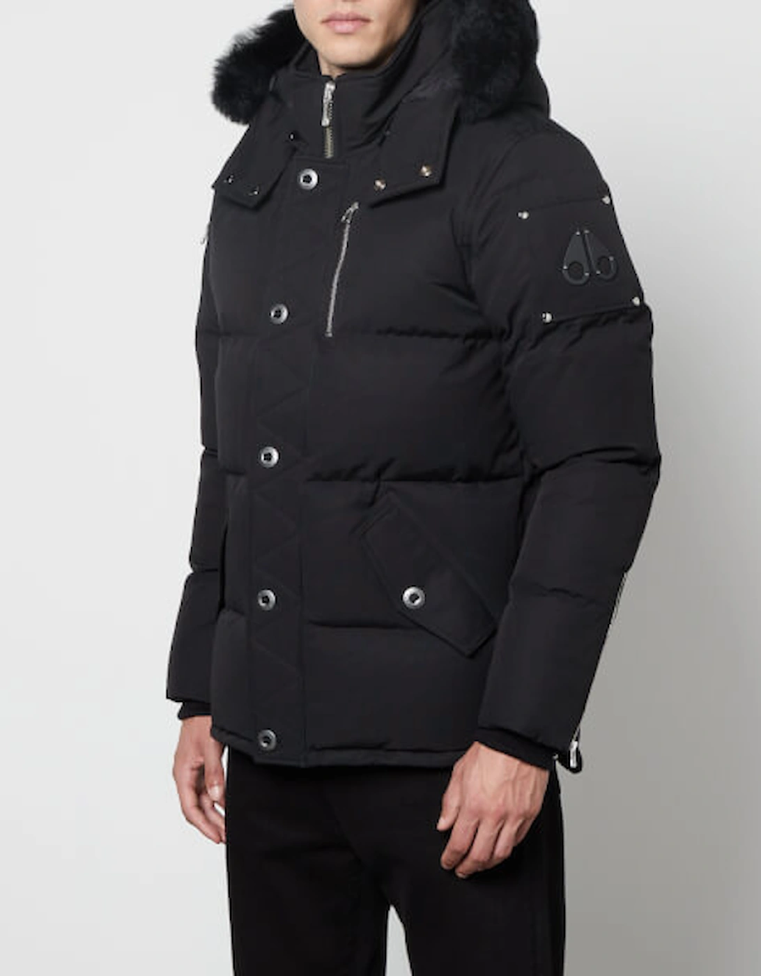 3Q Shearling-Trimmed Nylon and Cotton-Blend Down Coat, 2 of 1