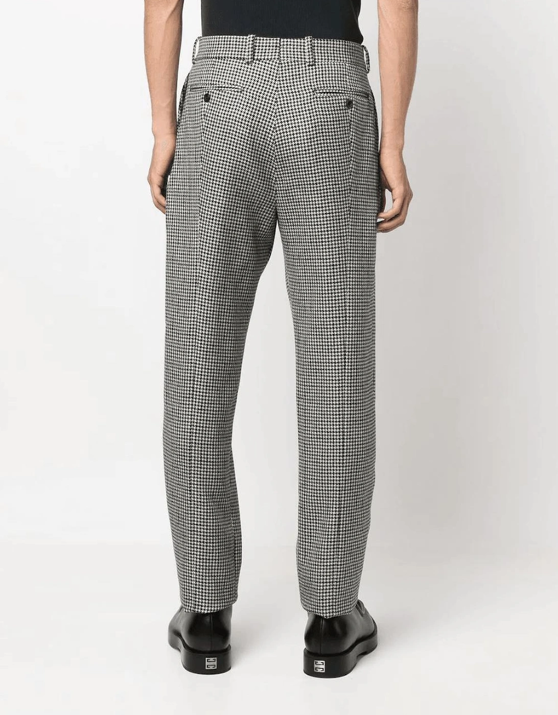 Cigarette Dogtooth Trouser Black/White