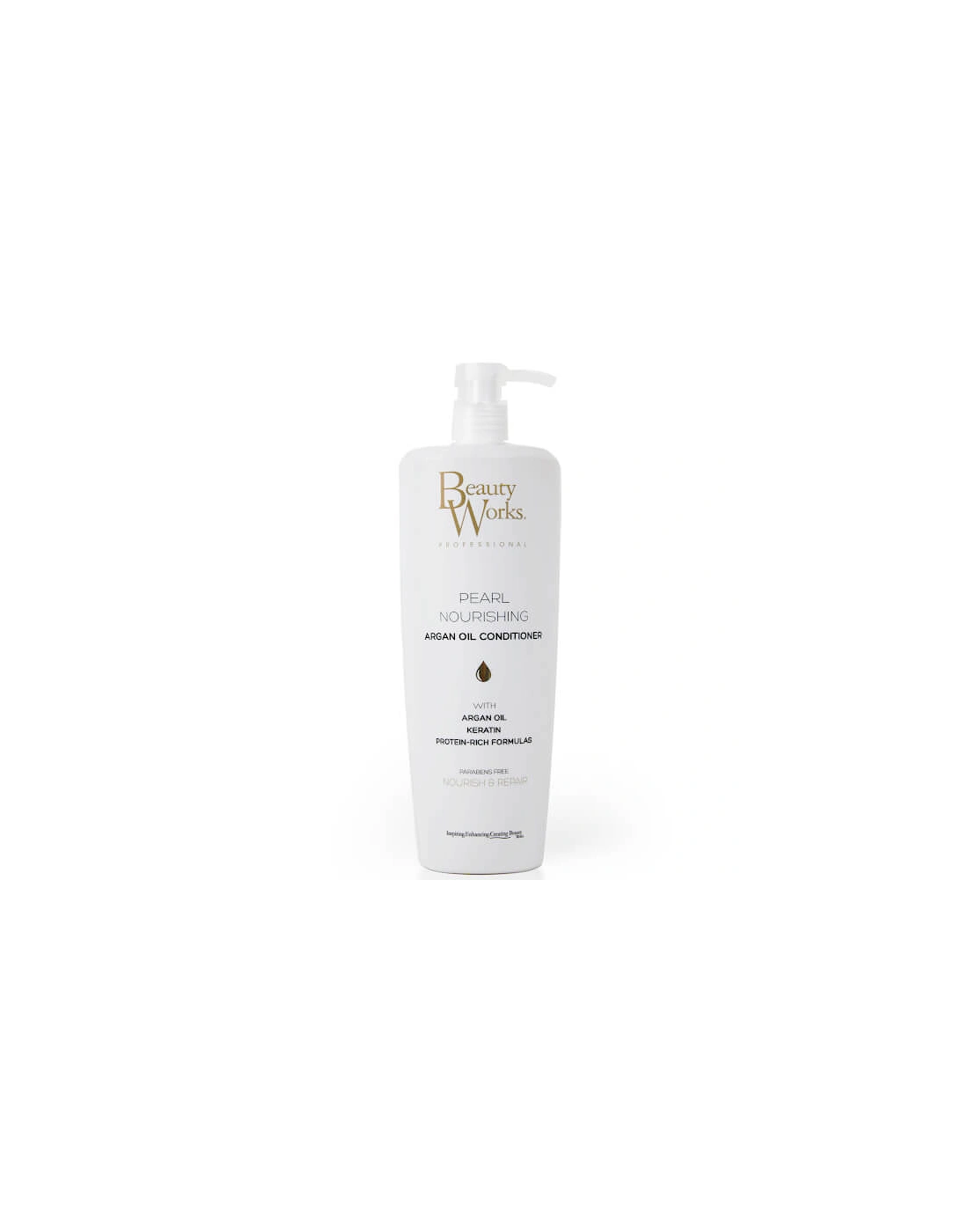 Pearl Nourishing Argan Oil Conditioner 1 Litre - Beauty Works, 2 of 1