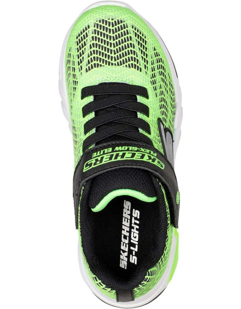 Boys Flex Glow Elite Vorlo Light Up Sporty Trainers