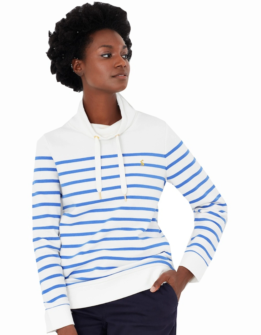 Womens Kinsley Relaxed Fit Cotton Sweatshirt, 8 of 7