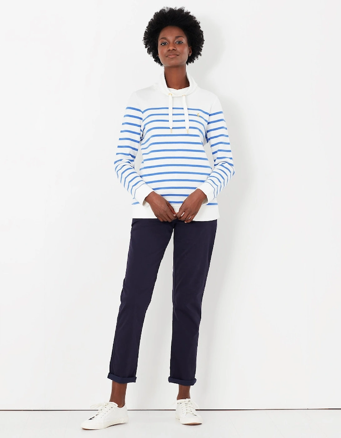 Womens Kinsley Relaxed Fit Cotton Sweatshirt