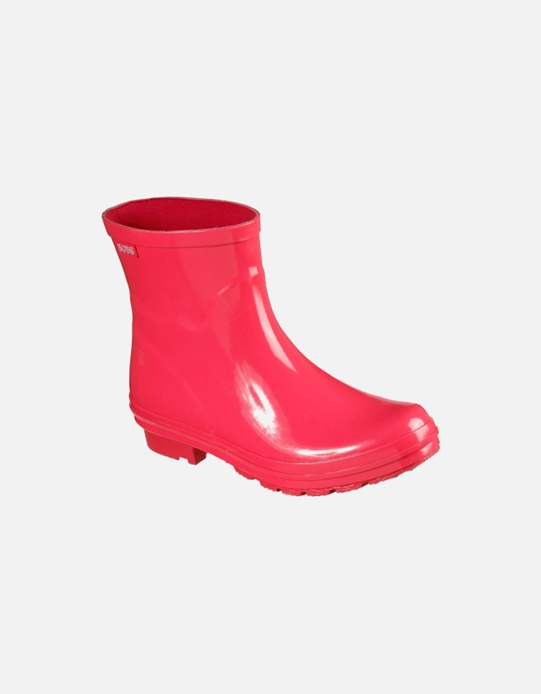 Womens Rain Check Neon Puddles Wellington Boots