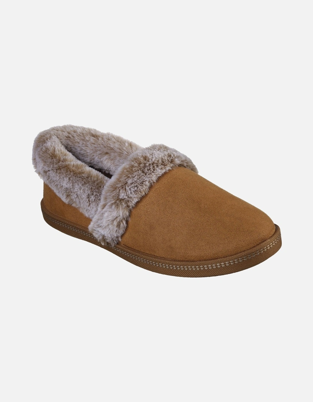 Womens Cozy Campfire-Team Toasty Fur Lined Slippers, 7 of 6